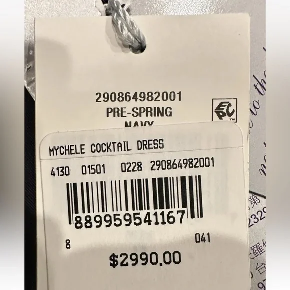 NWT $2990 Ralph Lauren Collection Mychele Metallic Strapless Cocktail Dress Sz 8 - Picture 14 of 16